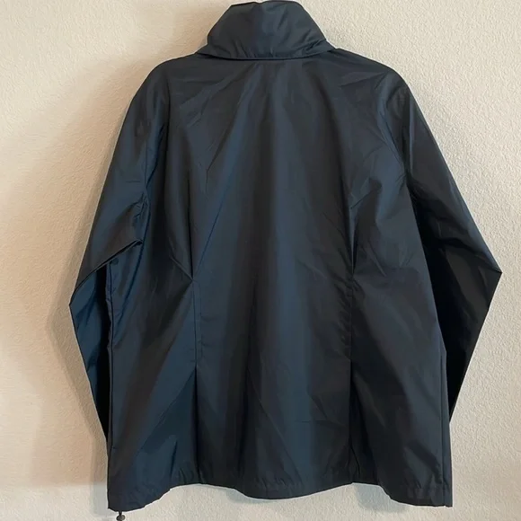 Columbia Women’s Jacket 1X Waterproof Zip Front Black Hooded Gorpcore Activewear - Picture 6 of 17